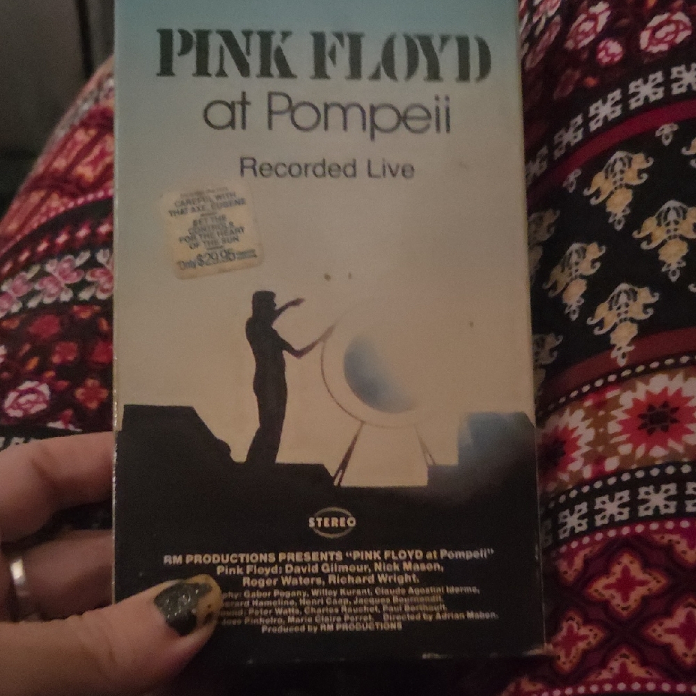 Pink Floyd at Pompeii Recorded Live - Black and Blue
